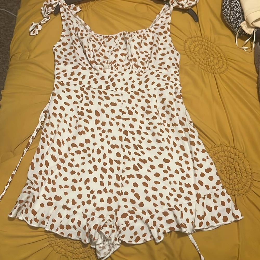 Printed romper